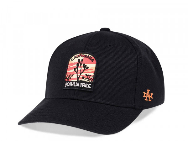 American Needle California Joshua Tree Black Snapback Cap