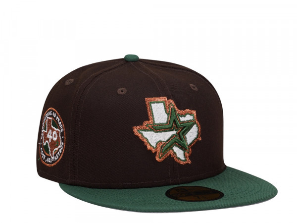 New Era Houston Astros 40th Anniversary Burned Copper Two Tone Edition 59Fifty Fitted Cap