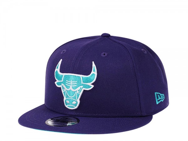 New Era Chicago Bulls Purple Flash Edition 9Fifty Snapback Cap