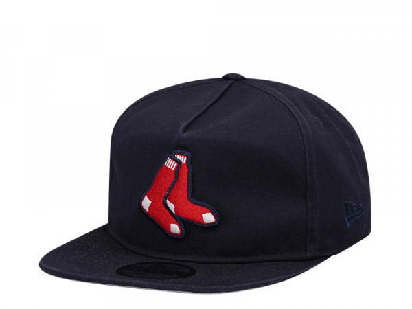 New Era Boston Red Sox Navy Classic Edition Golfer Snapback Cap