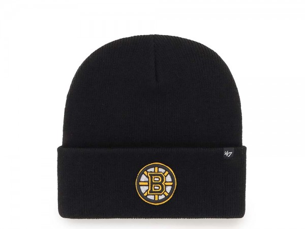 47 Brand Boston Bruins Black Edition Cuff Mütze