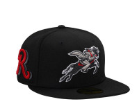 New Era Frisco RoughRiders Black Metallic Edition 59Fifty Fitted Cap