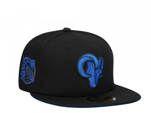 New Era Los Angeles Rams Pro Bowl Hawaii 1997 Black Blue Edition 59Fifty Fitted Cap