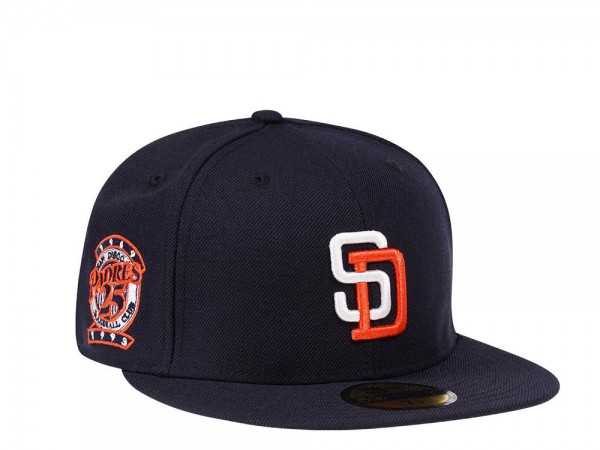 New Era San Diego Padres 25th Anniversary Classic Navy Edition 59Fifty Fitted Cap