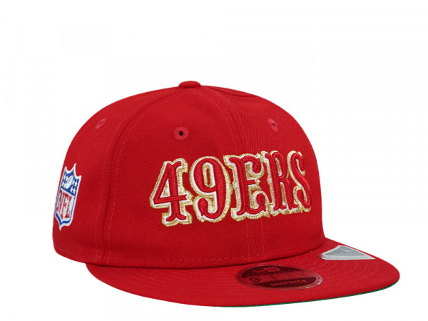 New Era San Francisco 49ers Retro Crown 9Fifty Snapback Cap