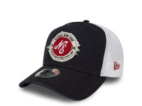 New Era Washed Patch A Frame Trucker Snapback Cap