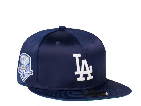 New Era Los Angeles Dodgers 50th Anniversary Satin Elite Edition 59Fifty Fitted Cap