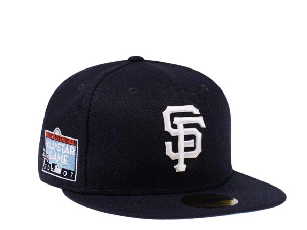 New Era San Francisco Giants All Star Game 2007 Glacier Blue Edition 59Fifty Fitted Cap