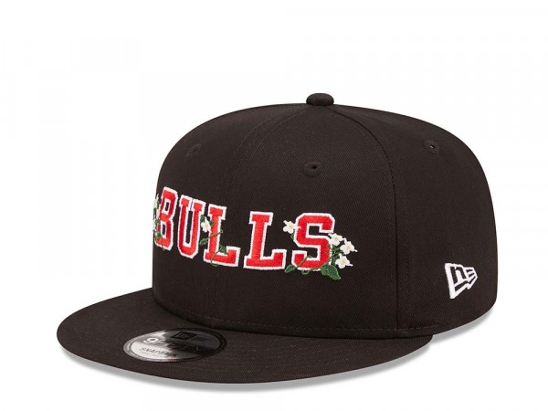 New Era Chicago Bulls Flower Wordmark Edition 9Fifty Snapback Cap