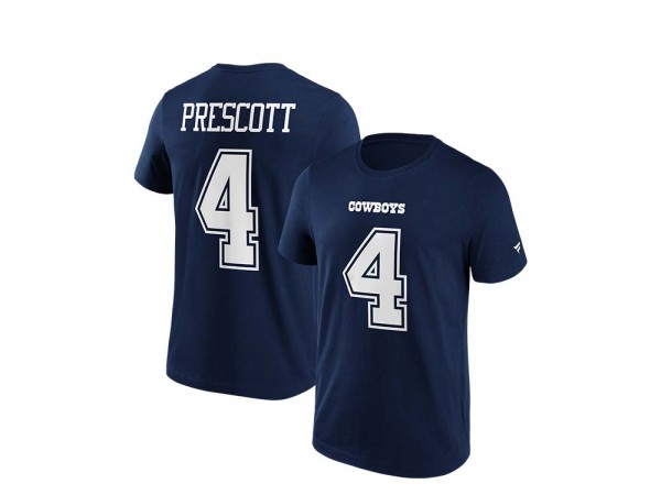 Fanatics Dallas Cowboys Dak Prescott Name & Number T-Shirt