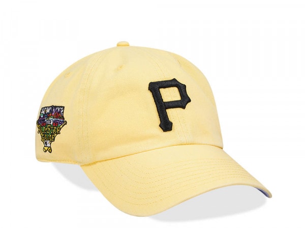 47Brand Pittsburgh Pirates All Star Game 2006 Maize Double Under Clean Up Strapback Cap