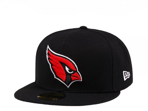 New Era Arizona Cardinals Black Crimson Collection 59Fifty Fitted Cap