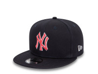 New Era New York Yankees White Outline Navy 9Fifty Snapback Cap