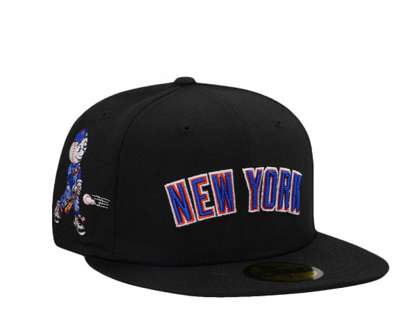New Era New York Mets Mr. Met Black Classic Edition 59Fifty Fitted Cap