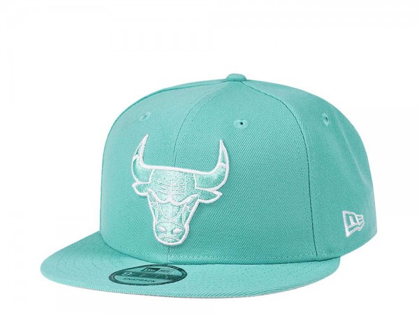 New Era Chicago Bulls Summer Mint Edition 9Fifty Snapback Cap