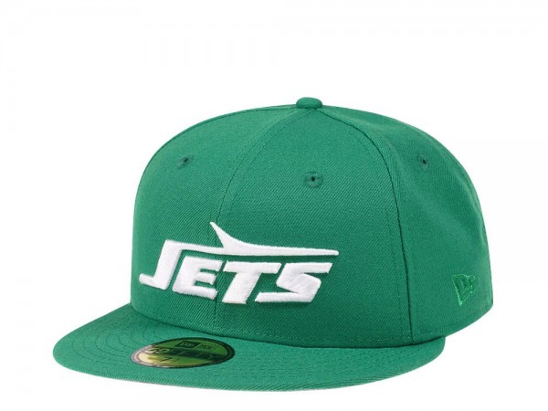New Era New York Jets Throwback Edition 59Fifty Fitted Cap