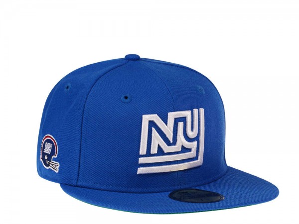 New Era New York Giants Throwback Blue Edition 59Fifty Fitted Cap