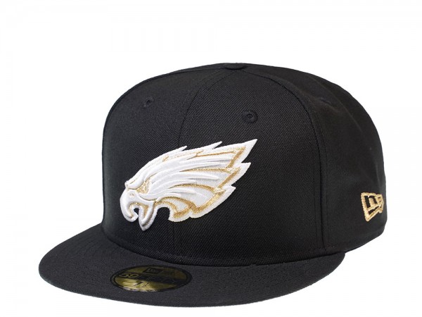 New Era Philadelphia Eagles Gold and White Edition 59Fifty Fitted Cap