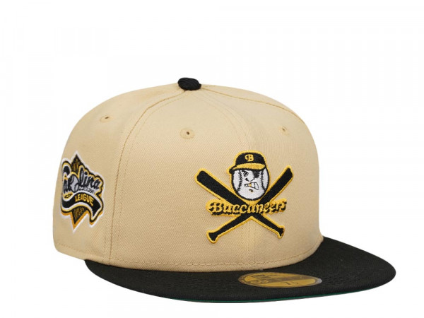 New Era Salem Buccaneers Vegas Gold Two Tone Throwback Edition 59Fifty Fitted Cap