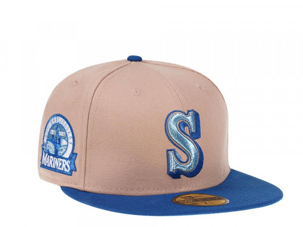 New Era Seattle Mariners 30th Anniversary Metallic Suede Elite Edition 59Fifty Fitted Cap
