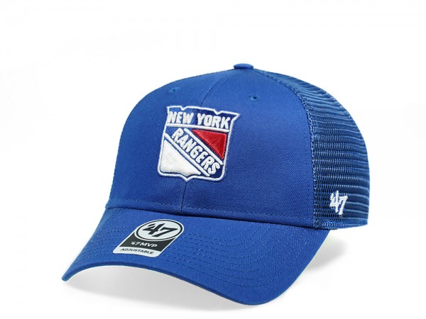 47Brand New York Rangers MVP Trucker Snapback Cap