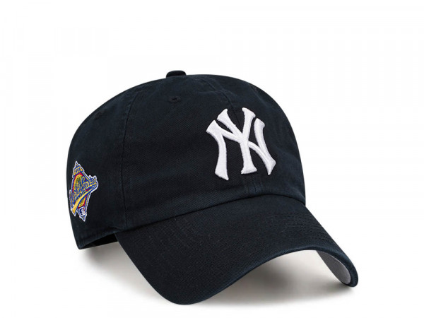 47Brand New York Yankees BCPTN World Series 1996 Black Clean Up Strapback Cap