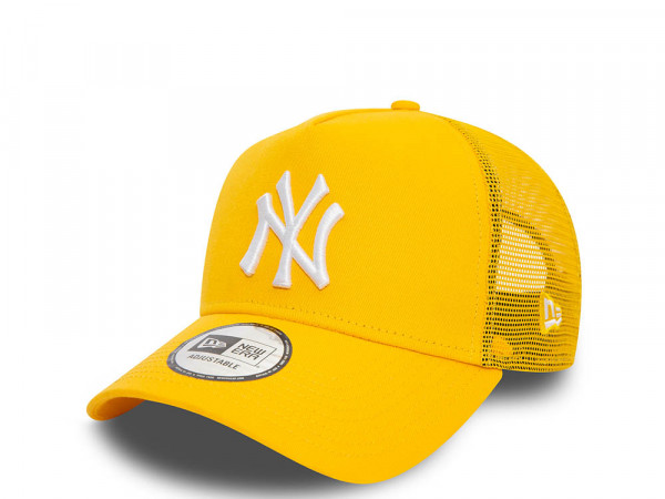 New Era New York Yankees Yellow A Frame Trucker Snapback Cap