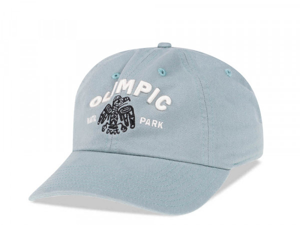 American Needle Olympic Natl Park Blue Vintage Casual Strapback Cap