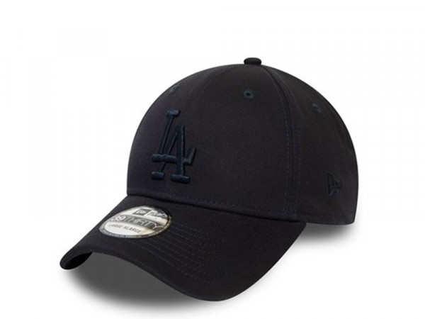 New Era Los Angeles Dodgers League Basic Black on Black Stretch Fit 39Thirty Cap