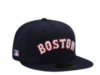 New Era Boston Red Sox MLB Throwback Edition 59Fifty Fitted Cap