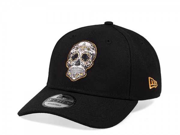 New Era New Orleans Saints Skull Edition 9Forty Snapback Cap