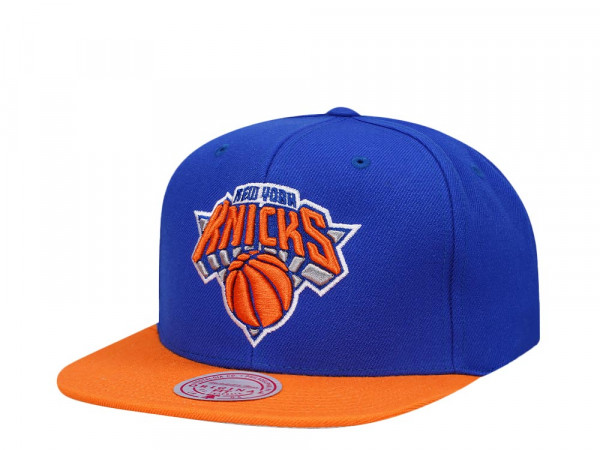 Mitchell & Ness New York Knicks Team Two Tone 2.0 Snapback Cap