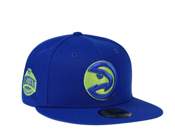 New Era Seattle Seahawks Blue Throwback Edition 59Fifty Fitted Cap