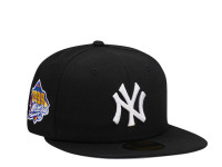 New Era New York Yankees World Series 1999 Classic Black Edition 59Fifty Fitted Cap