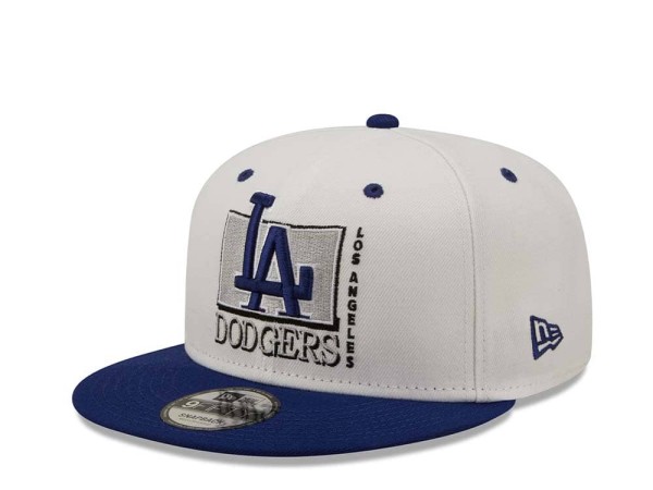 New Era Los Angeles Dodgers White Crown 9Fifty Snapback Cap