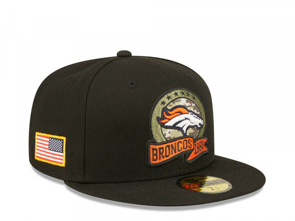 New Era Denver Broncos Salute to Service 2022 Fitted 59Fifty Cap