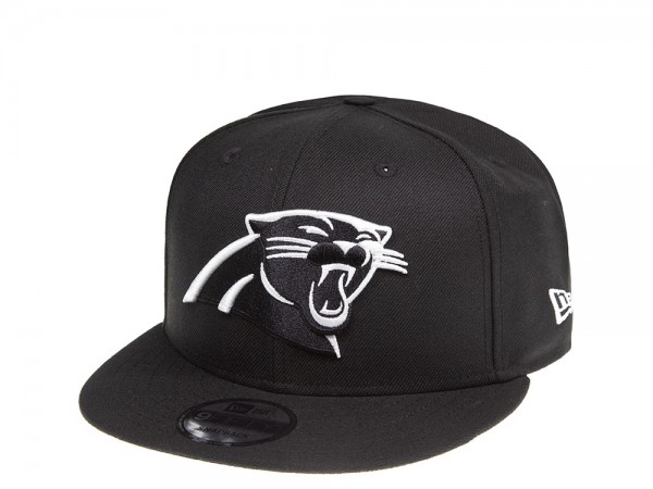 New Era Carolina Panthers Black and White 9Fifty Snapback Cap