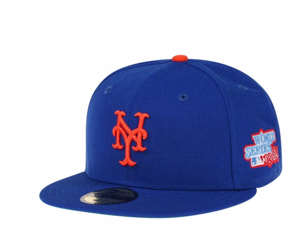 New Era New York Mets World Series 1986 Royal Blue Edition 59Fifty Fitted Cap