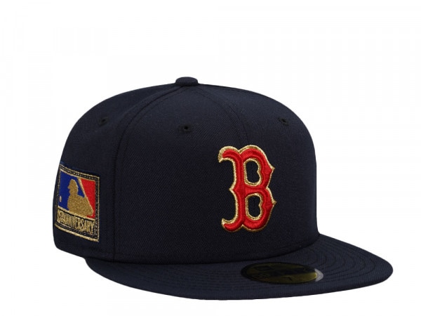 New Era Boston Red Sox MLB 125th Anniversary Navy Edition 59Fifty Fitted Cap