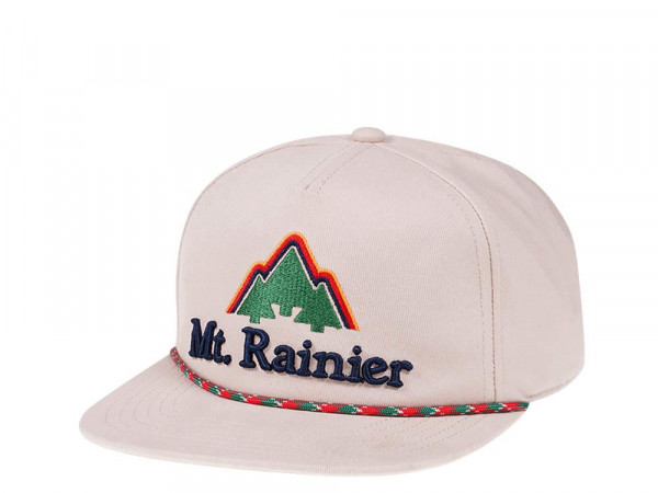 American Needle Mount Rainer National Park California Coachella Cream Snapback Cap