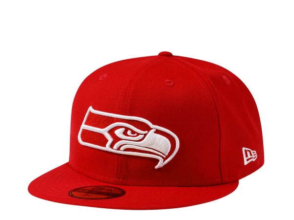 New Era Seattle Seahawks Red Edition 59Fifty Fitted Cap