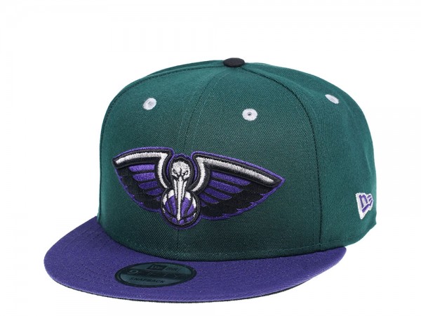 New Era New Orleans Pelicans Dark Green Edition 9Fifty Snapback Cap