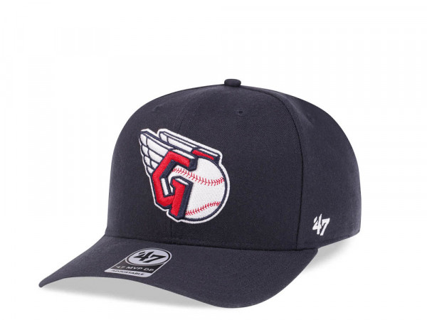 47Brand Cleveland Guardians Classic DP Cold Zone Navy Snapback Cap