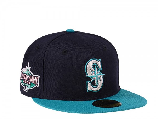 New Era Seattle Mariners All Star Game Two Tone Mint Edition 59Fifty Fitted Cap