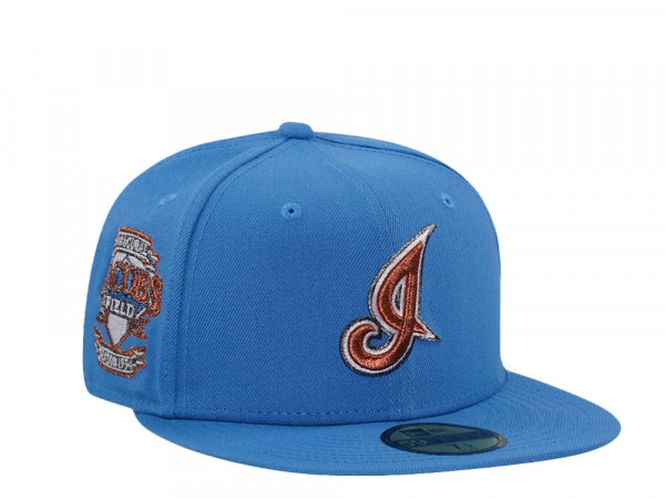 New Era Cleveland Indians Jacobs Field Blue Copper Edition 59Fifty Fitted Cap