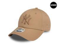 New Era New York Yankees League Essential Camel Womens 9Forty Strapback Cap