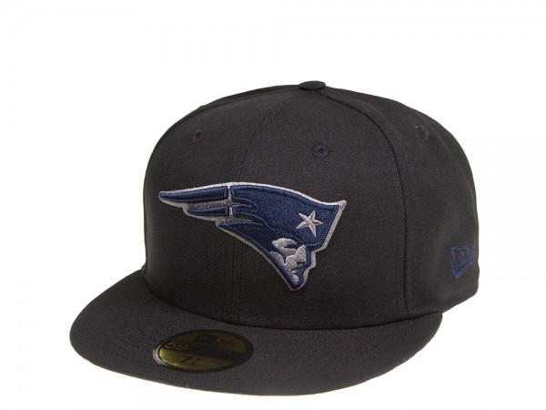 New Era New England Patriots Blue and Grey 59Fifty Fitted Cap