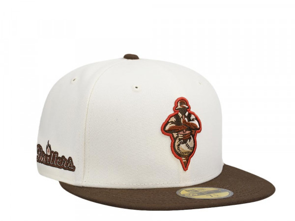 New Era Tulsa Drillers Copper Chrome Edition 59Fifty Fitted Cap