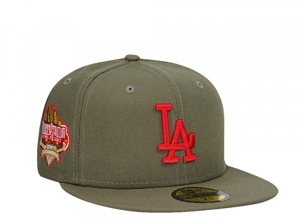 New Era Los Angeles Dodgers 40th Anniversary Spanish Olive Edition 59Fifty Fitted Cap