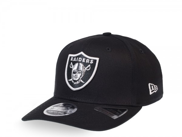 New Era Oakland Raiders Black 9Fifty Stretch Snapback Cap